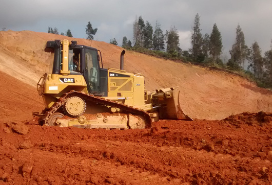 Adecuación lote industrial, municipio de Caldas